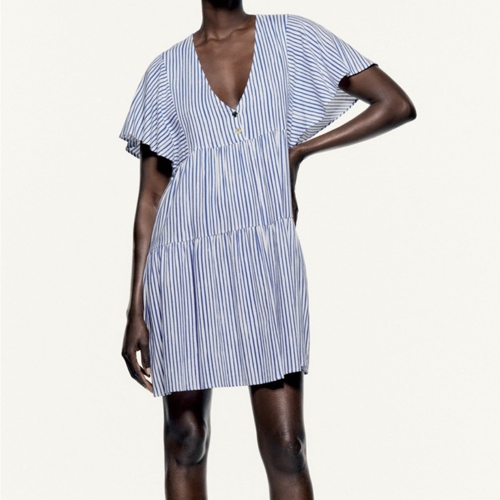 Zara Women’s Mini Stripe Dress
